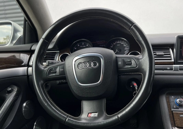 Audi S8 cena 89900 przebieg: 123273, rok produkcji 2007 z Trzebinia małe 781